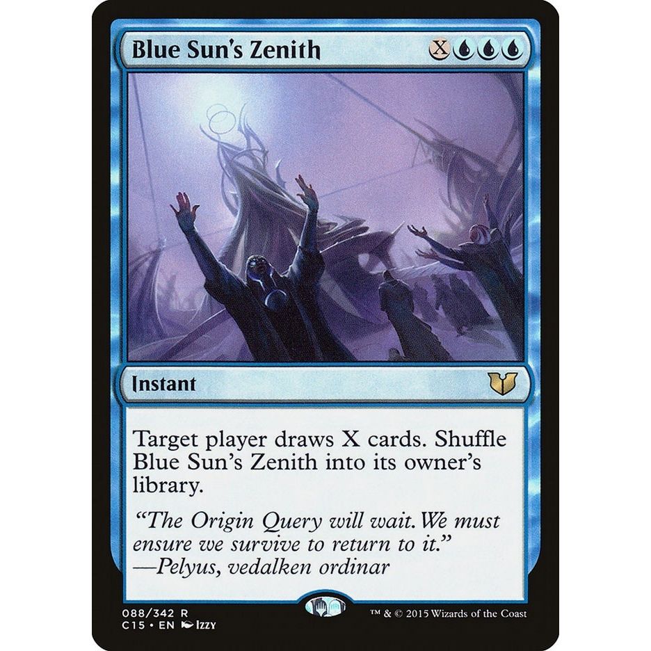 Image for Blue Sun's Zenith (88) (C15) - Magic: The Gathering