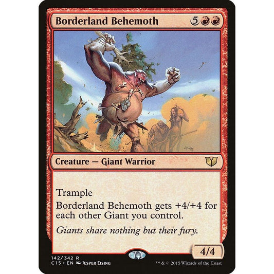 Image for Borderland Behemoth (142) (C15) - Magic: The Gathering