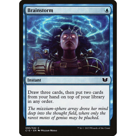 Image for Brainstorm (90) (C15) - Magic: The Gathering