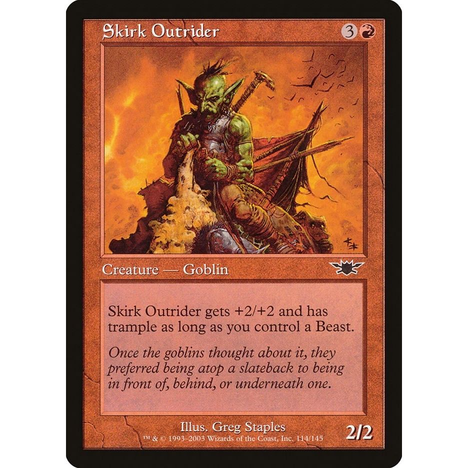 Image for Skirk Outrider (114) (LGN) - Magic: The Gathering