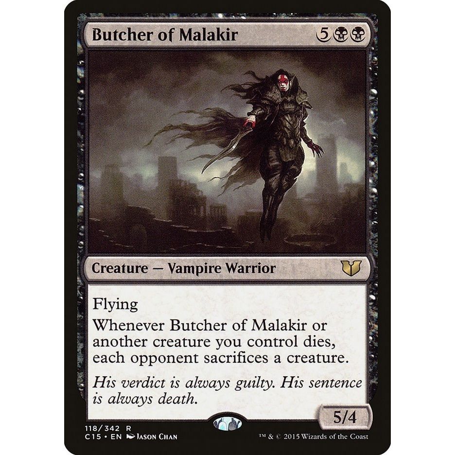 Image for Butcher of Malakir (118) (C15) - Magic: The Gathering