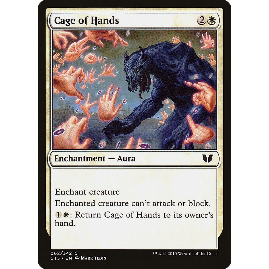Image for Cage of Hands (62) (C15) - Magic: The Gathering