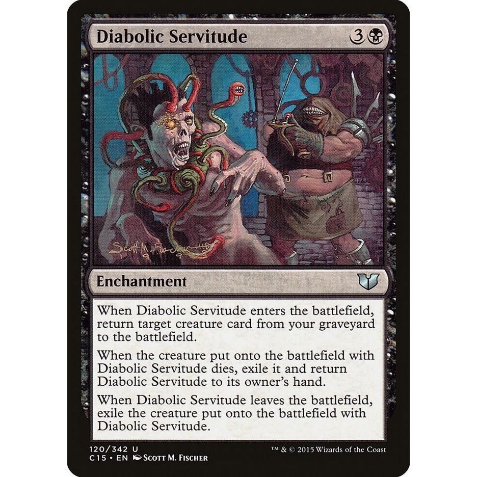 Image for Diabolic Servitude (120) (C15) - Magic: The Gathering