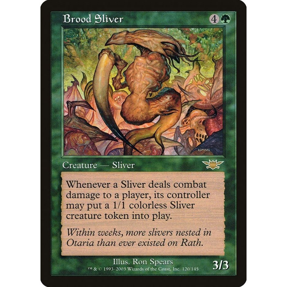 Image for Brood Sliver (120) (LGN) - Magic: The Gathering