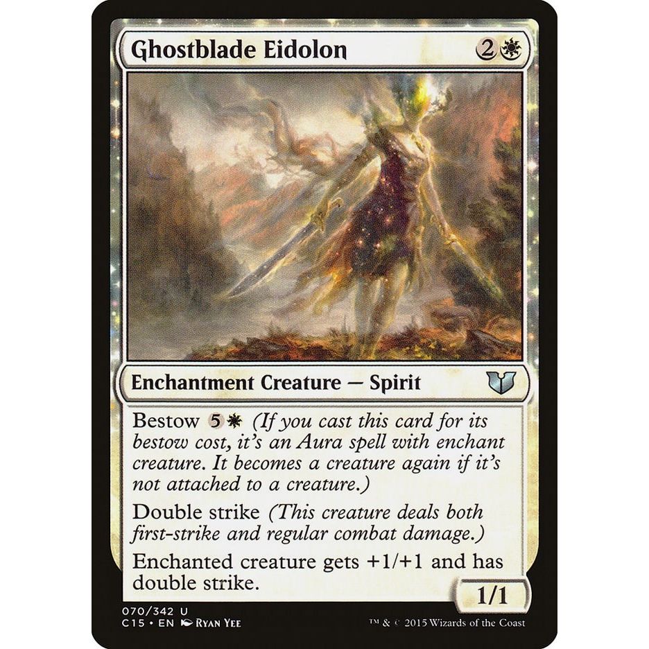 Image for Ghostblade Eidolon (70) (C15) - Magic: The Gathering