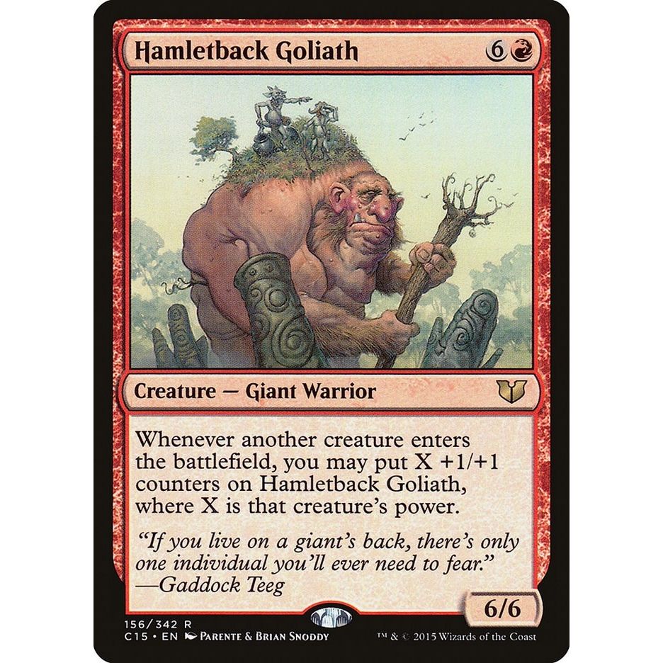 Image for Hamletback Goliath (156) (C15) - Magic: The Gathering