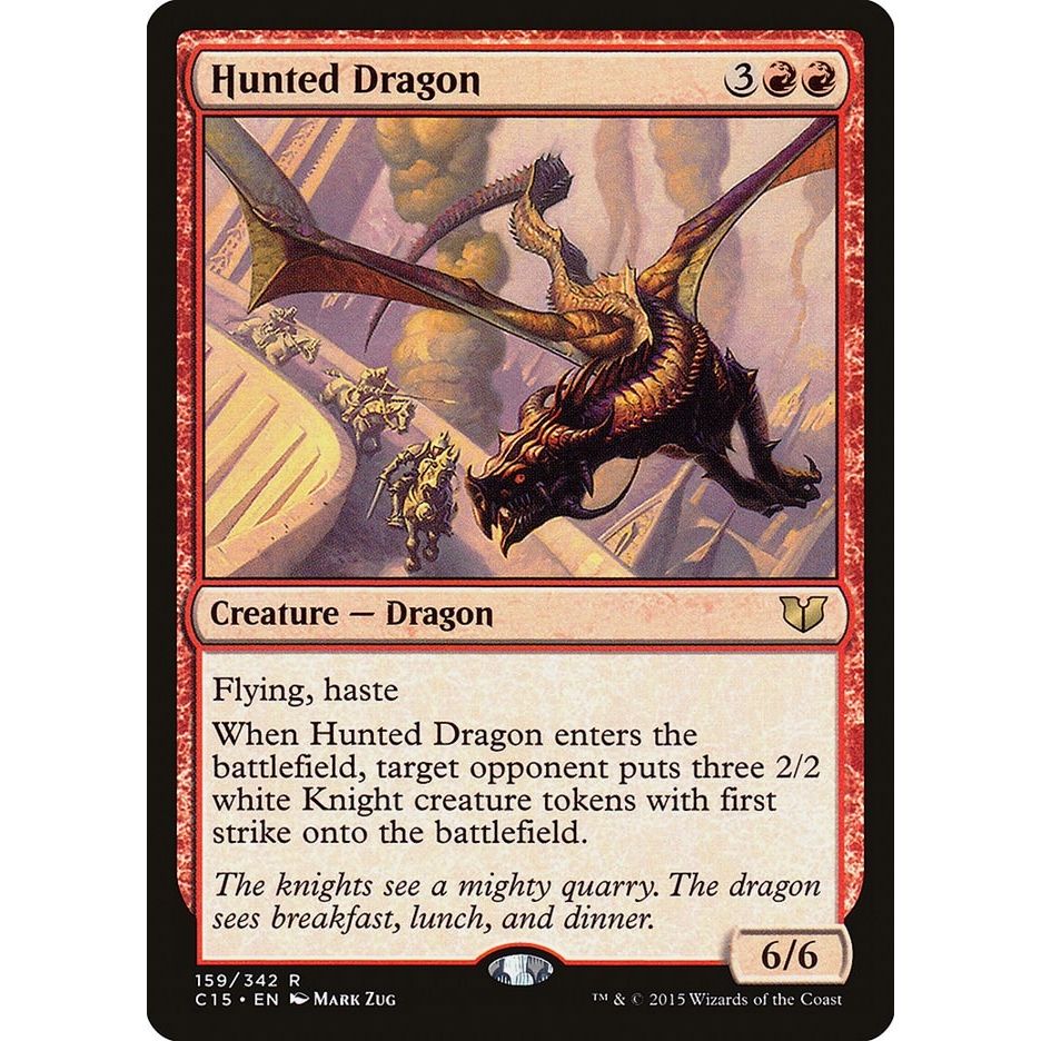 Image for Hunted Dragon (159) (C15) - Magic: The Gathering