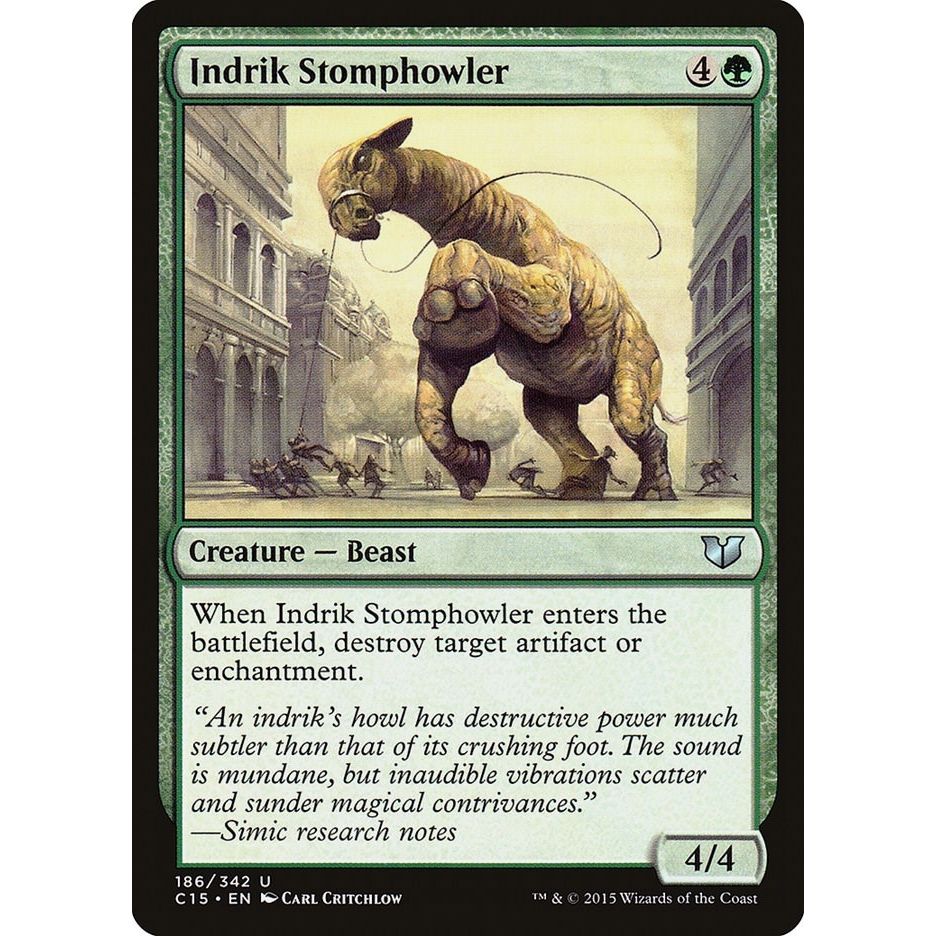 Image for Indrik Stomphowler (186) (C15) - Magic: The Gathering