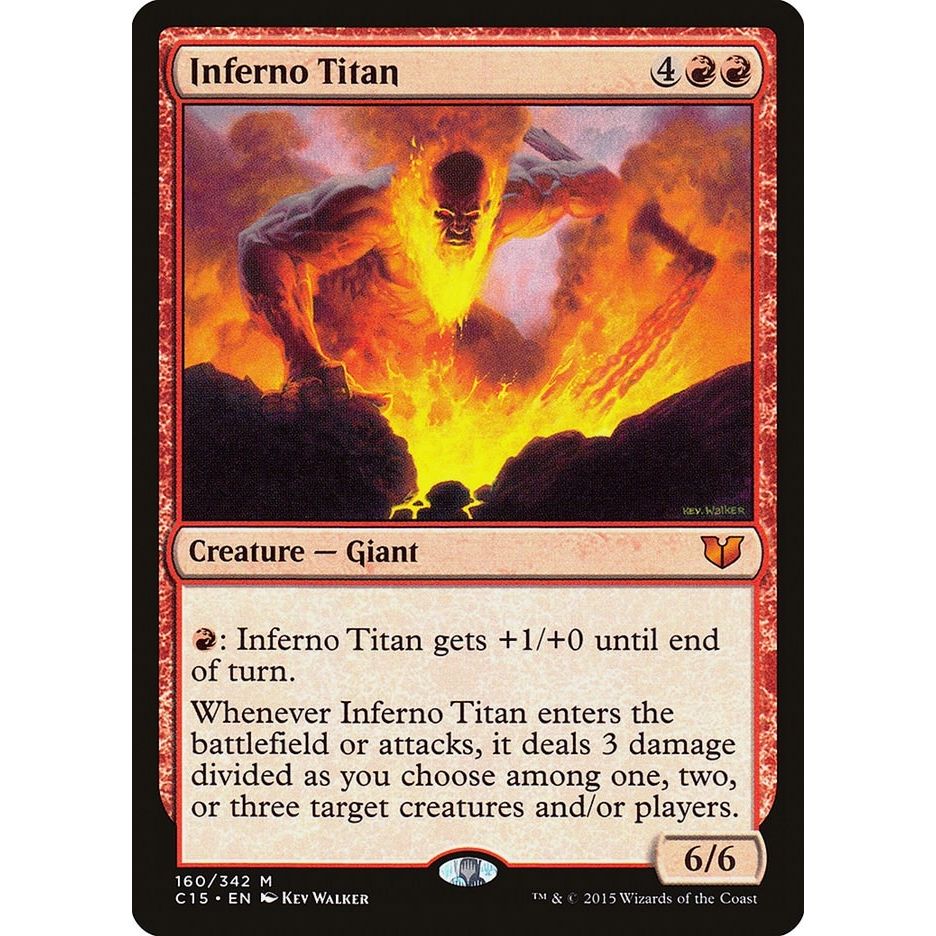 Image for Inferno Titan (160) (C15) - Magic: The Gathering