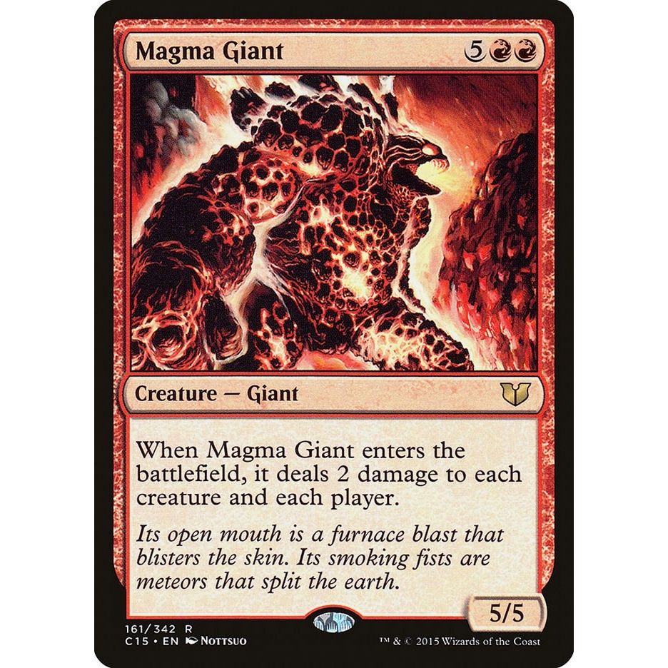 Image for Magma Giant (161) (C15) - Magic: The Gathering