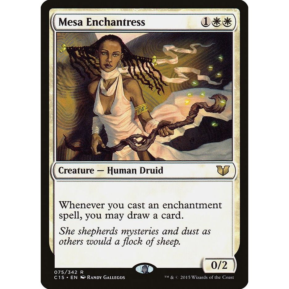 Image for Mesa Enchantress (75) (C15) - Magic: The Gathering