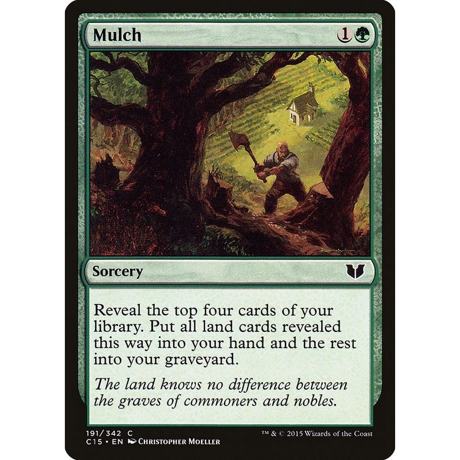 Image for Mulch (191) (C15) - Magic: The Gathering