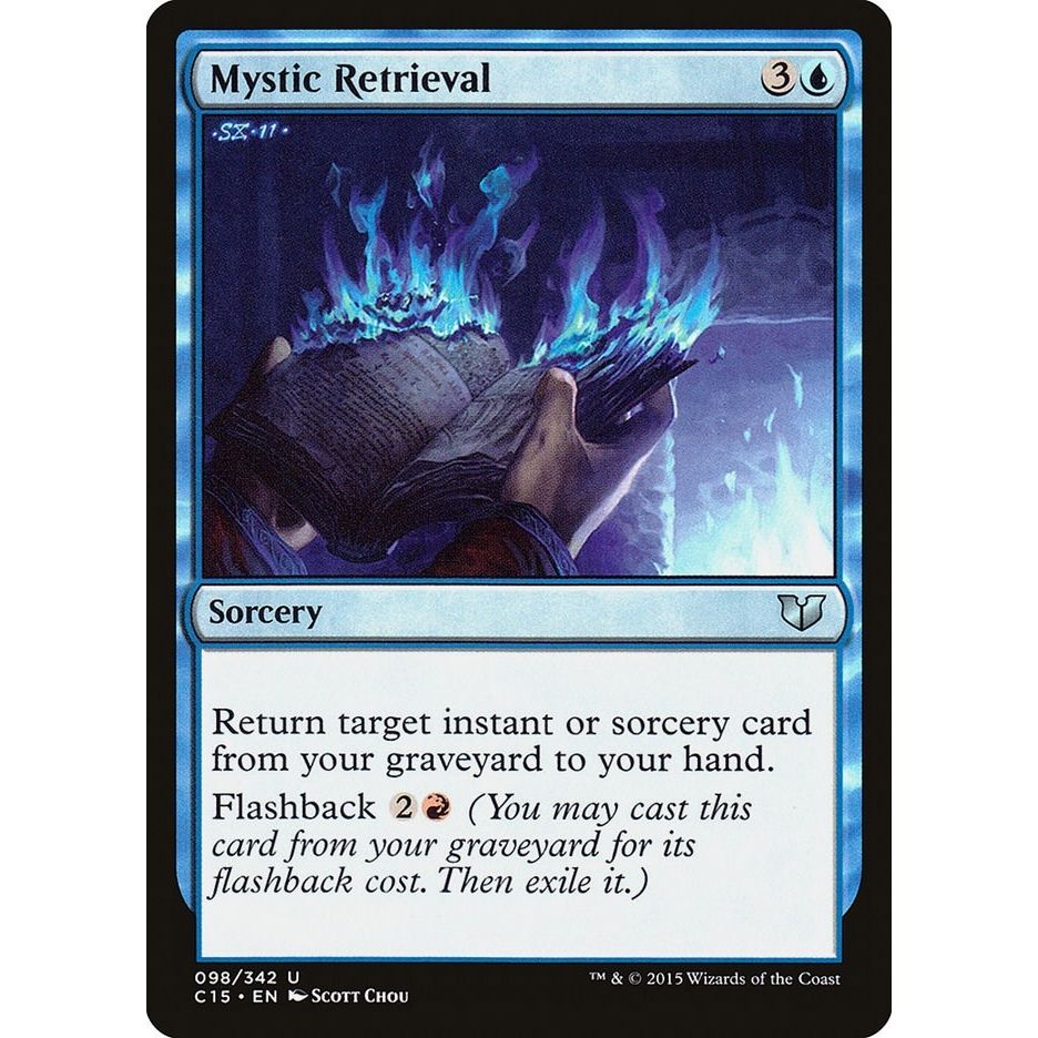 Image for Mystic Retrieval (98) (C15) - Magic: The Gathering