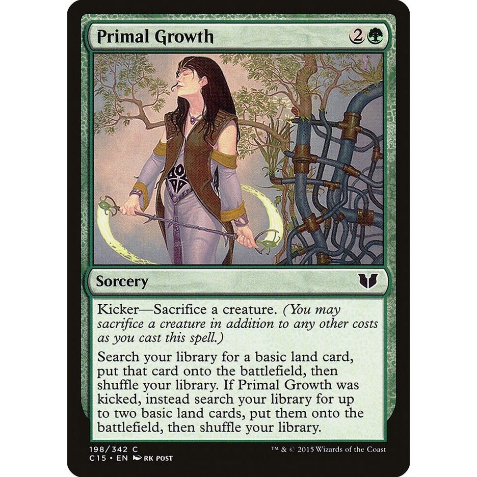 Image for Primal Growth (198) (C15) - Magic: The Gathering
