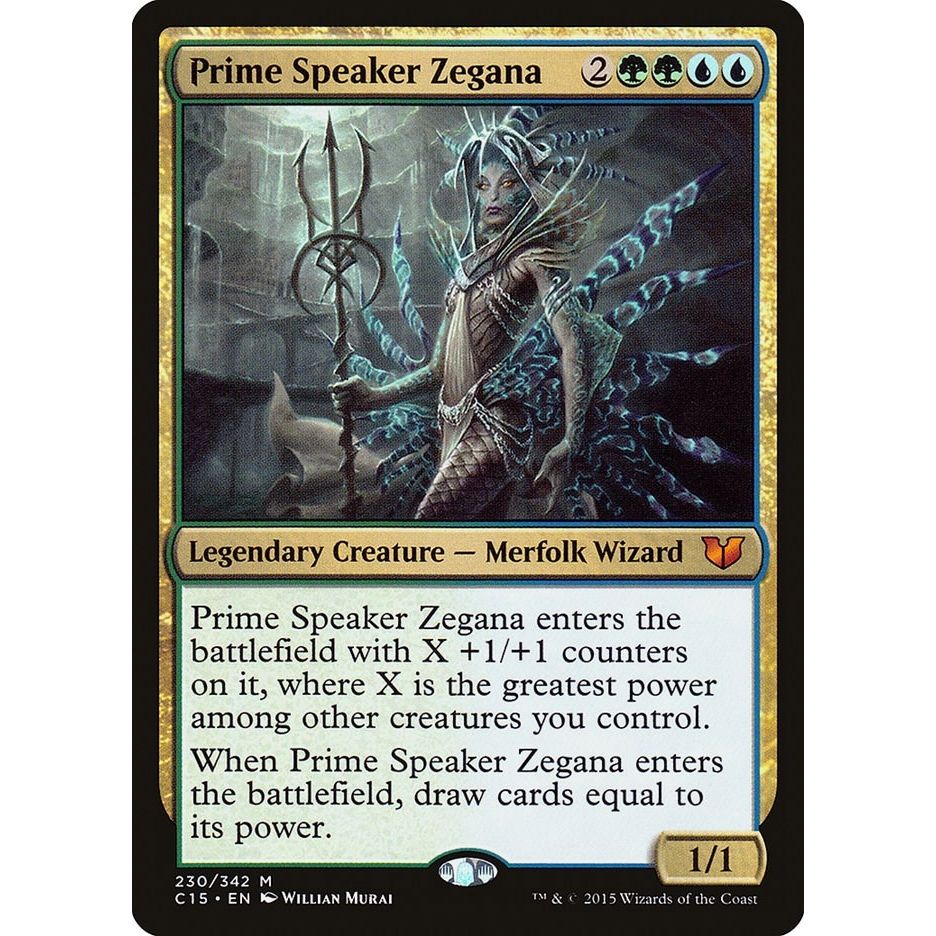 Image for Prime Speaker Zegana (230) (C15) - Magic: The Gathering