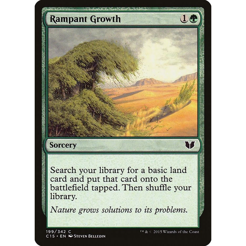 Image for Rampant Growth (199) (C15) - Magic: The Gathering