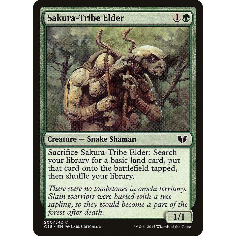 Image for Sakura-Tribe Elder (200) (C15) - Magic: The Gathering