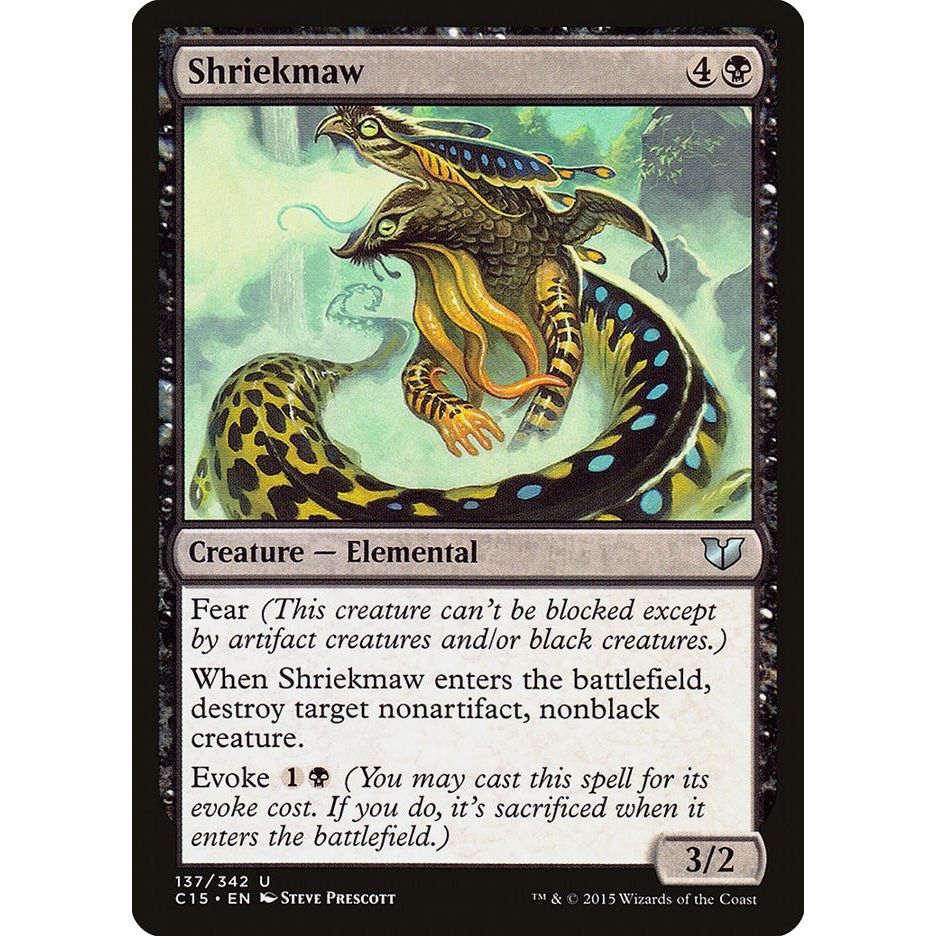 Image for Shriekmaw (137) (C15) - Magic: The Gathering
