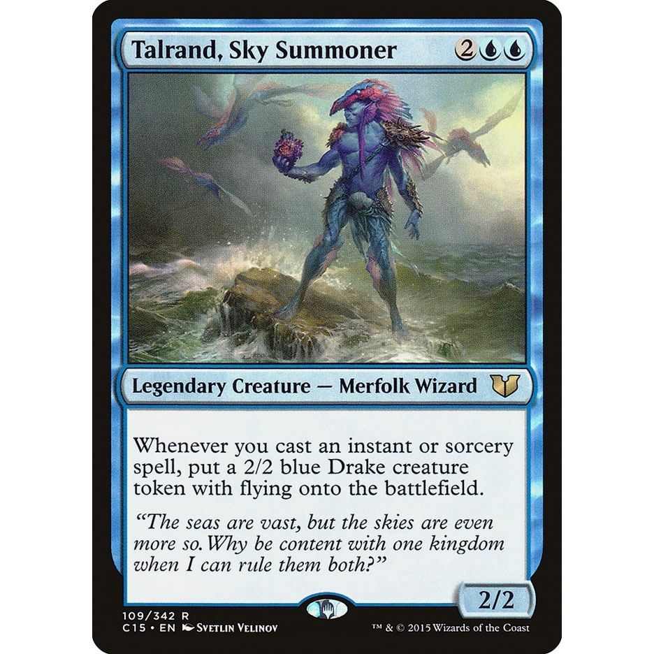 Image for Talrand, Sky Summoner (109) (C15) - Magic: The Gathering