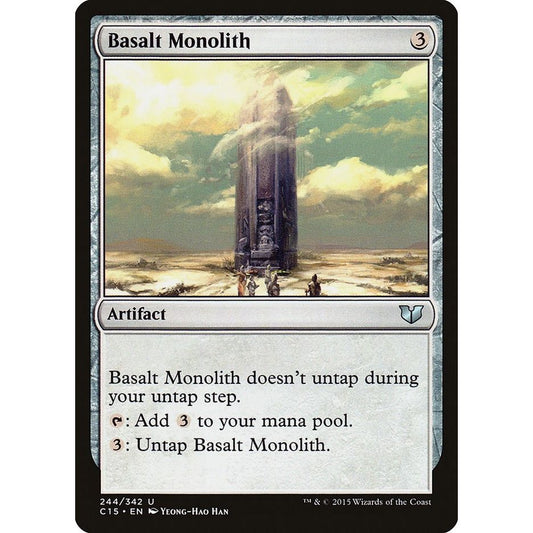 Image for Basalt Monolith (244) (C15) - Magic: The Gathering