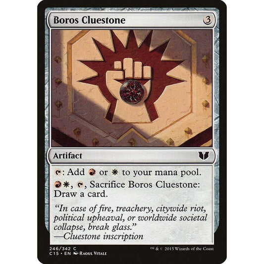 Image for Boros Cluestone (246) (C15) - Magic: The Gathering