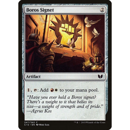 Image for Boros Signet (247) (C15) - Magic: The Gathering