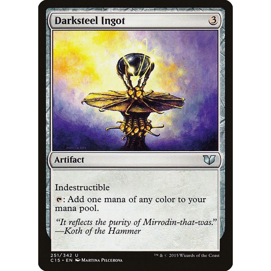 Image for Darksteel Ingot (251) (C15) - Magic: The Gathering