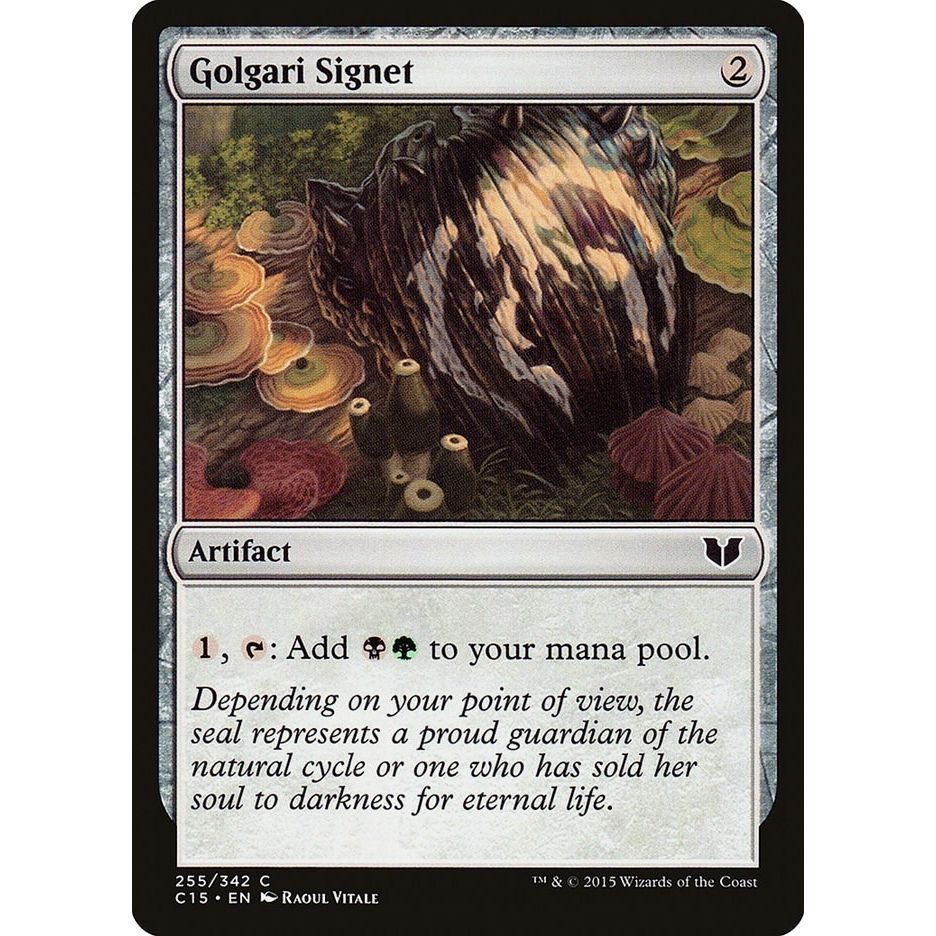 Image for Golgari Signet (255) (C15) - Magic: The Gathering