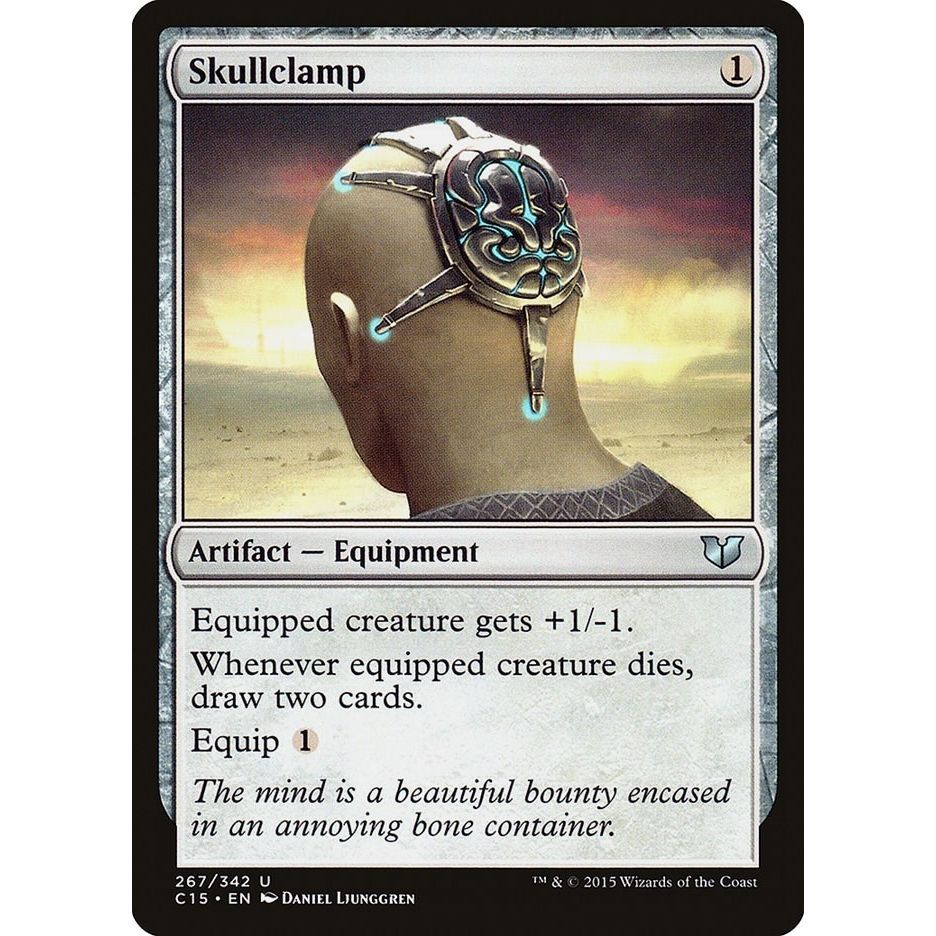 Image for Skullclamp (267) (C15) - Magic: The Gathering