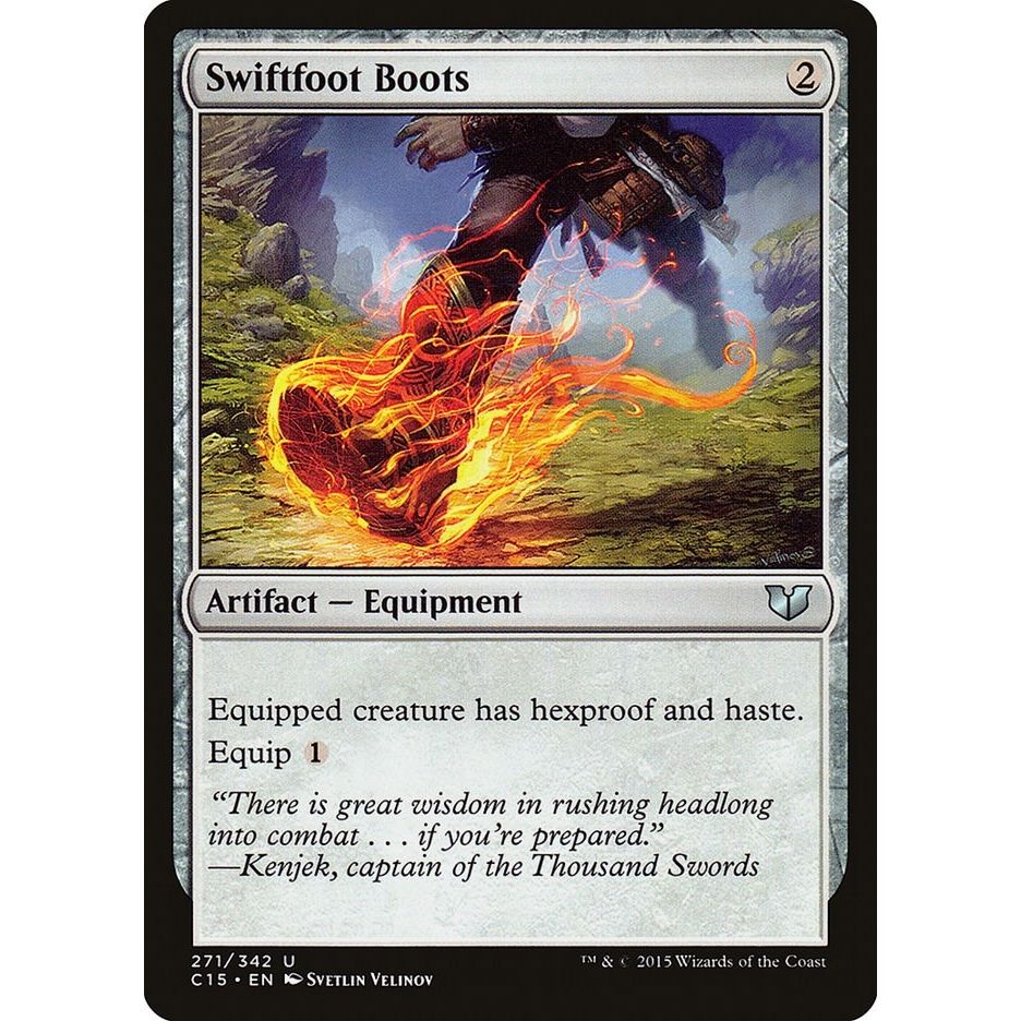 Image for Swiftfoot Boots (271) (C15) - Magic: The Gathering