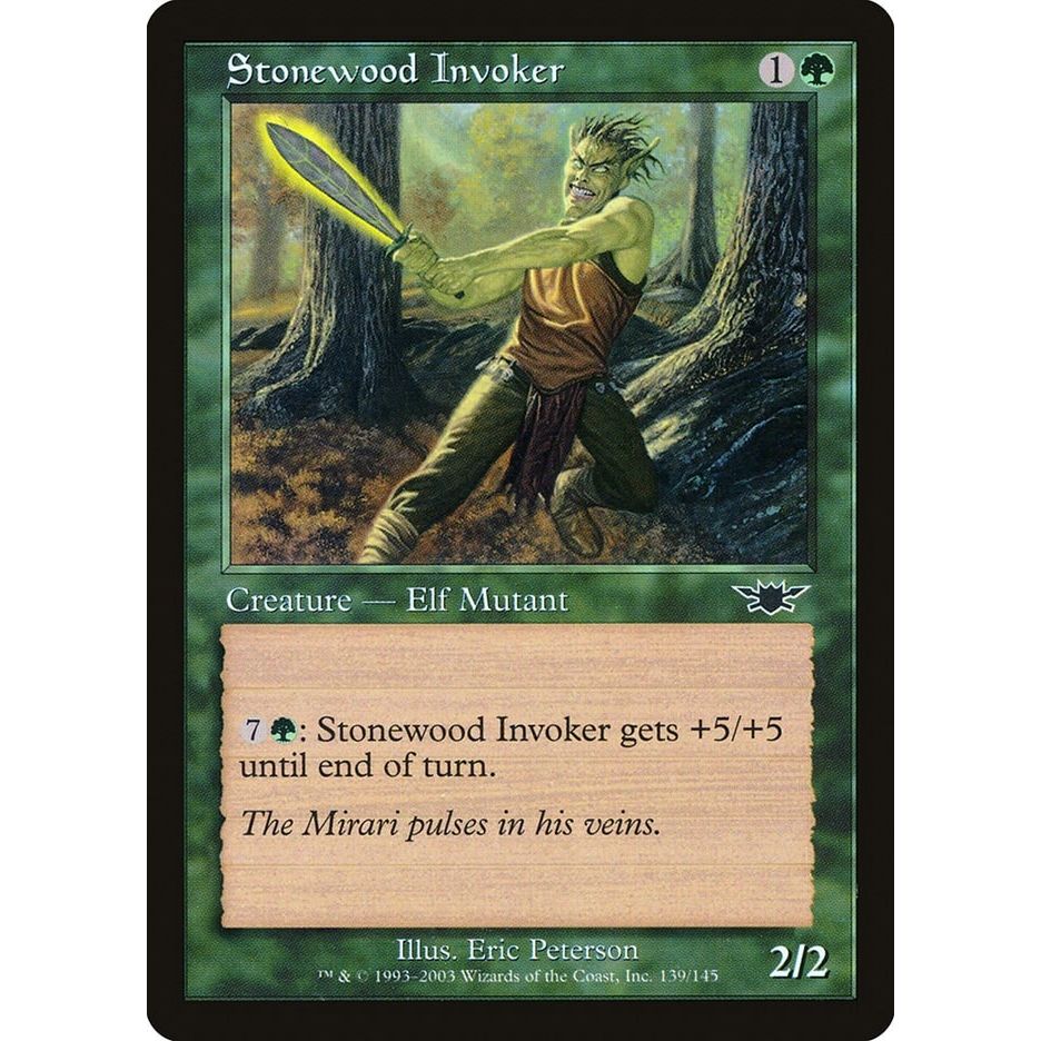 Image for Stonewood Invoker (139) (LGN) - Magic: The Gathering