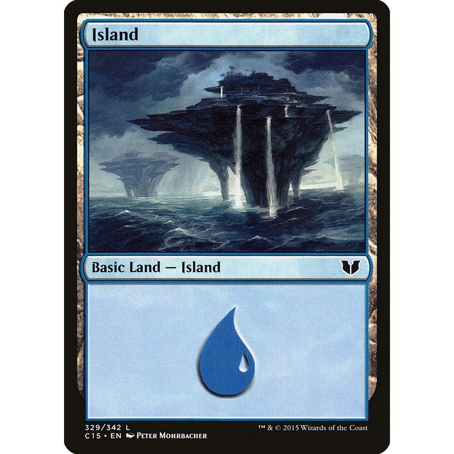 Image for Island (329) (329) (C15) - Magic: The Gathering