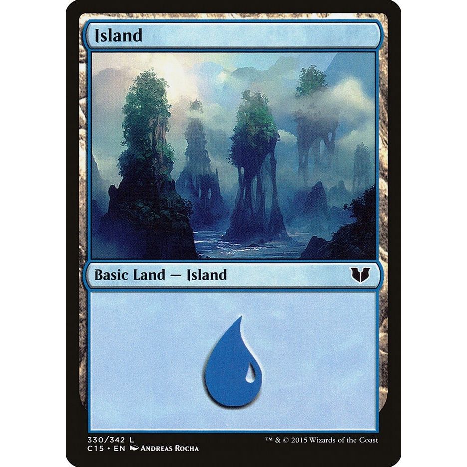 Image for Island (330) (330) (C15) - Magic: The Gathering