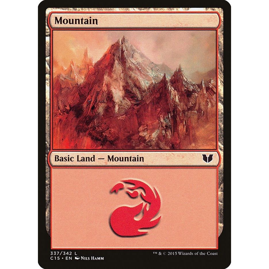 Image for Mountain (337) (337) (C15) - Magic: The Gathering