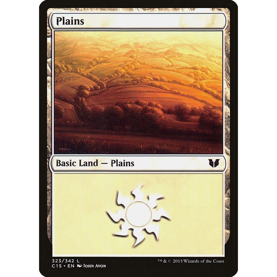 Image for Plains (323) (323) (C15) - Magic: The Gathering