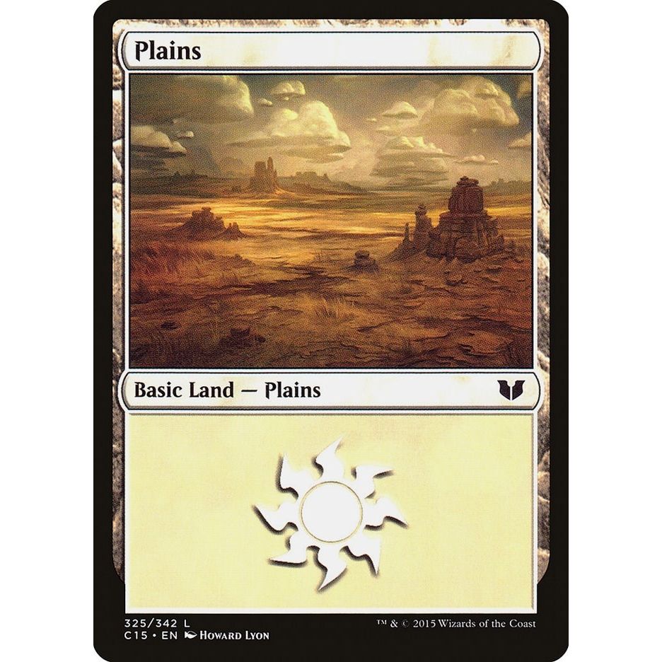 Image for Plains (325) (325) (C15) - Magic: The Gathering