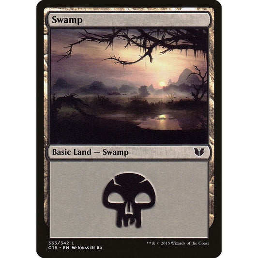 Image for Swamp (333) (333) (C15) - Magic: The Gathering