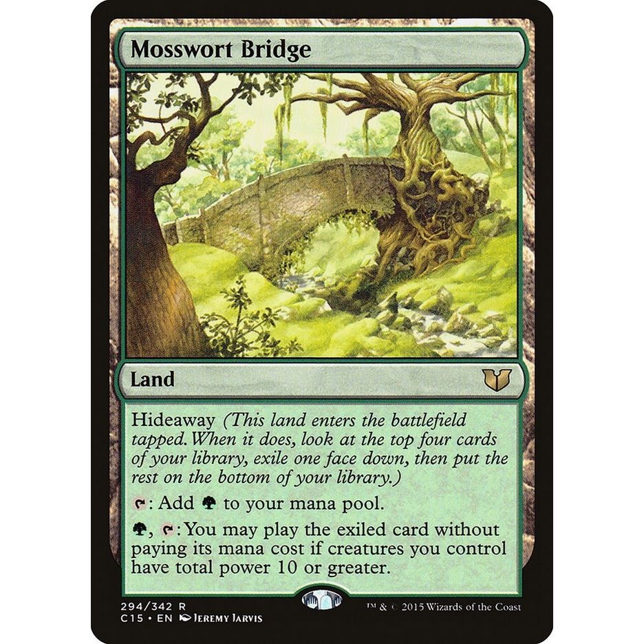 Image for Mosswort Bridge (294) (C15) - Magic: The Gathering