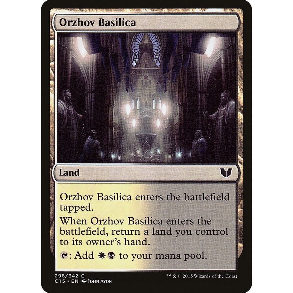 Image for Orzhov Basilica (298) (C15) - Magic: The Gathering