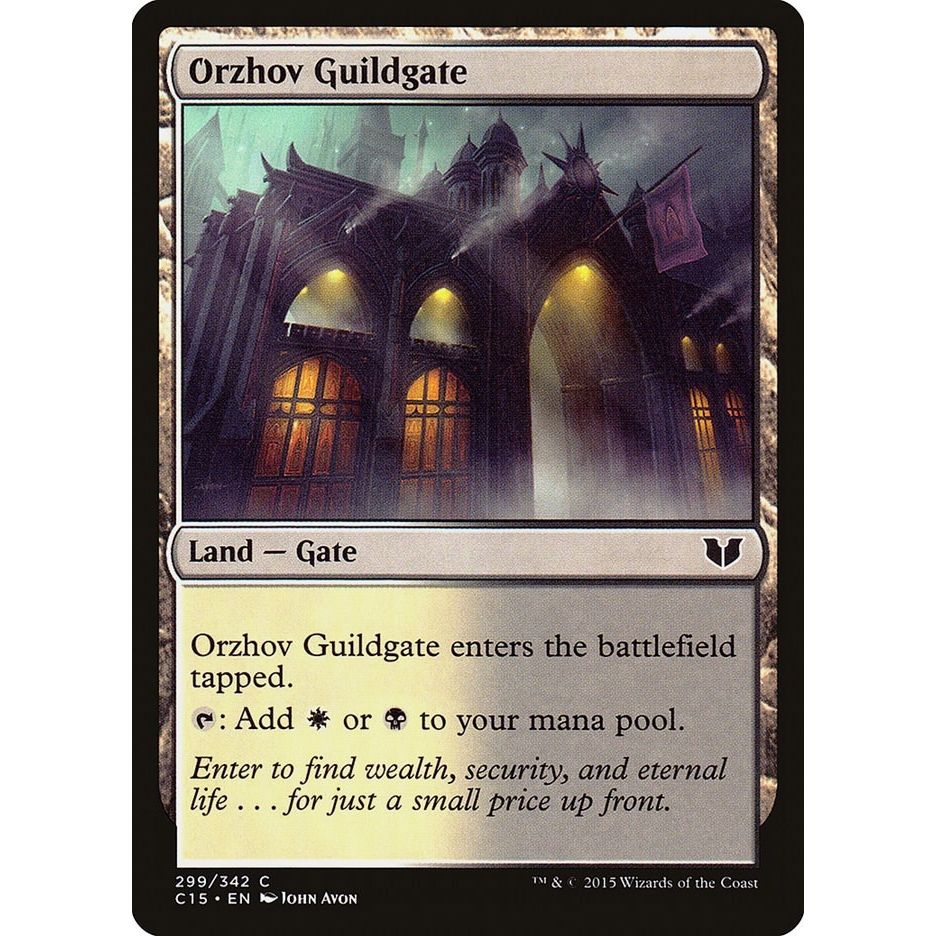 Image for Orzhov Guildgate (299) (C15) - Magic: The Gathering