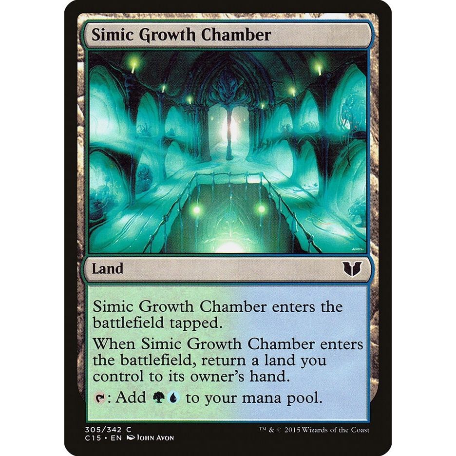 Image for Simic Growth Chamber (305) (C15) - Magic: The Gathering