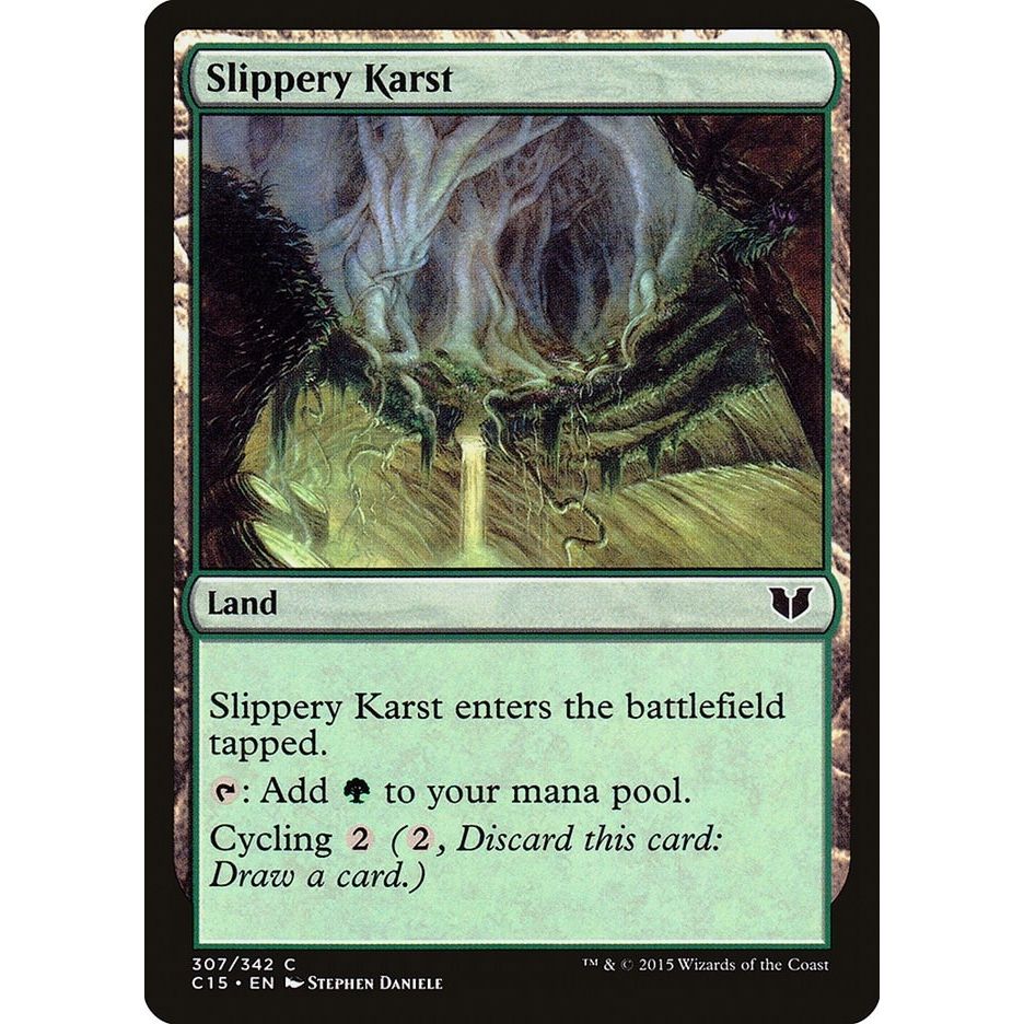 Image for Slippery Karst (307) (C15) - Magic: The Gathering