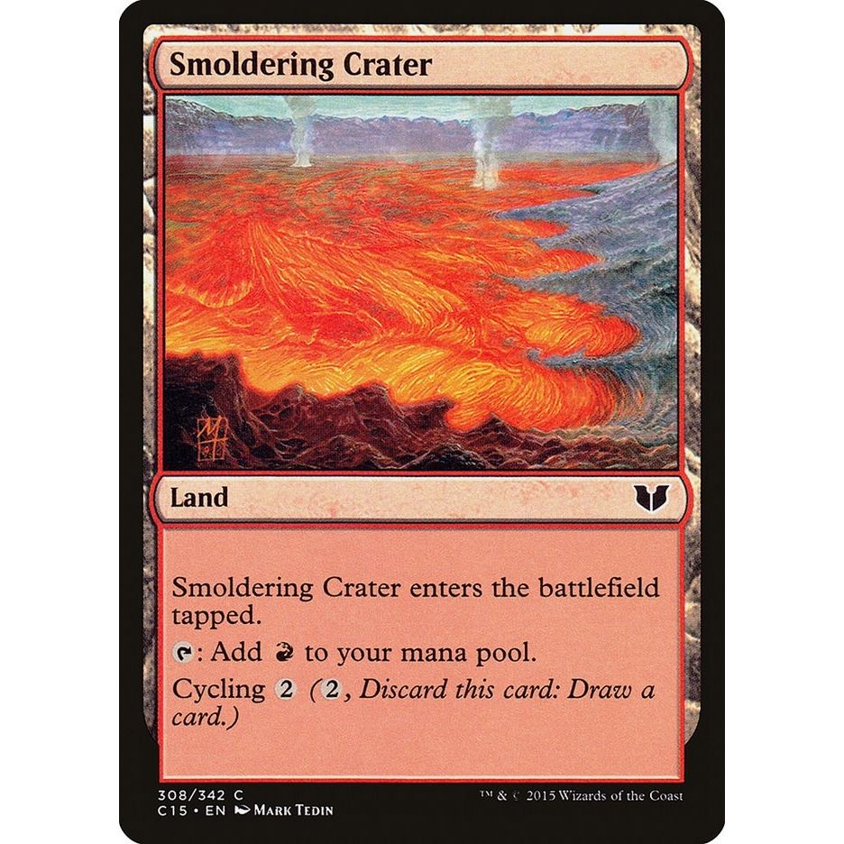 Image for Smoldering Crater (308) (C15) - Magic: The Gathering