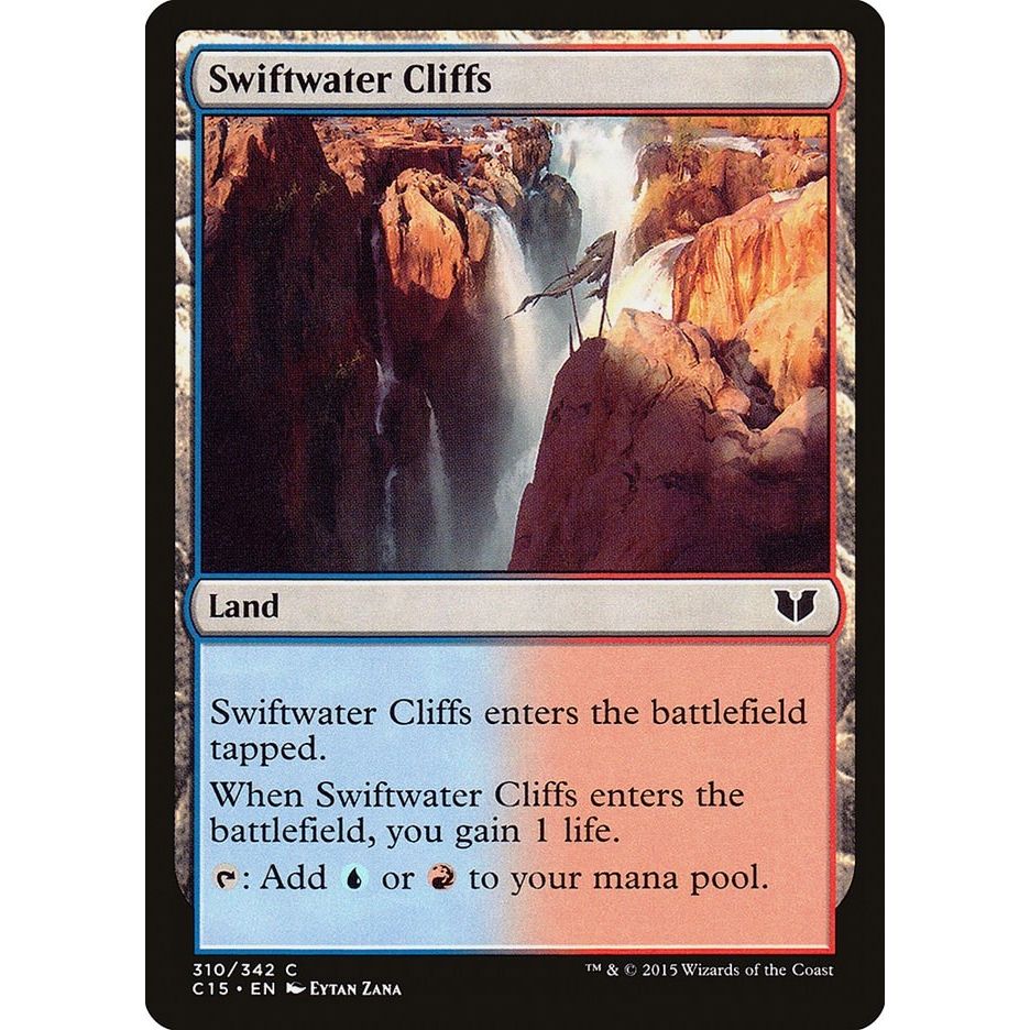 Image for Swiftwater Cliffs (310) (C15) - Magic: The Gathering