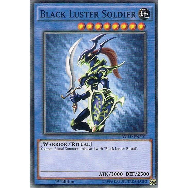 Image for Black Luster Soldier (YGLD-ENA01) (YGLD) - YuGiOh