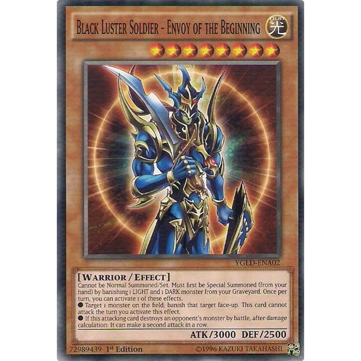 Image for Black Luster Soldier - Envoy of the Beginning (YGLD-ENA02) (YGLD) - YuGiOh