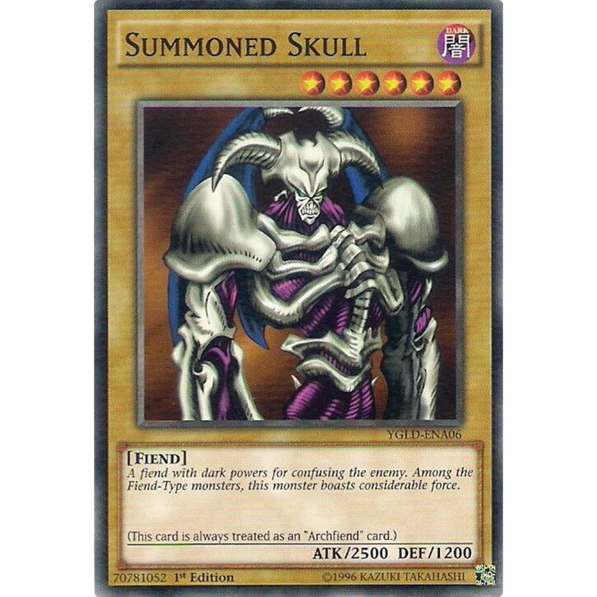 Image for Summoned Skull (YGLD-ENA06) (YGLD) - YuGiOh