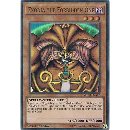 Image for Exodia the Forbidden One (YGLD-ENA17) (YGLD) - YuGiOh