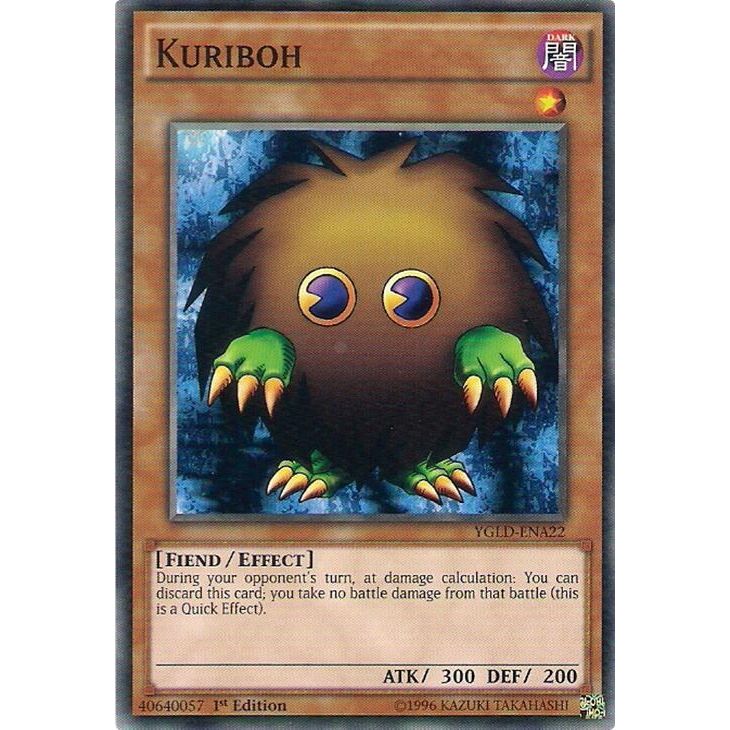 Image for Kuriboh (A) (YGLD-ENA22) (YGLD) - YuGiOh
