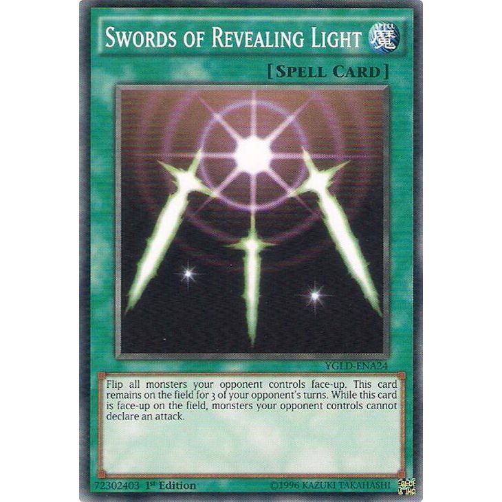 Image for Swords of Revealing Light (A) (YGLD-ENA24) (YGLD) - YuGiOh